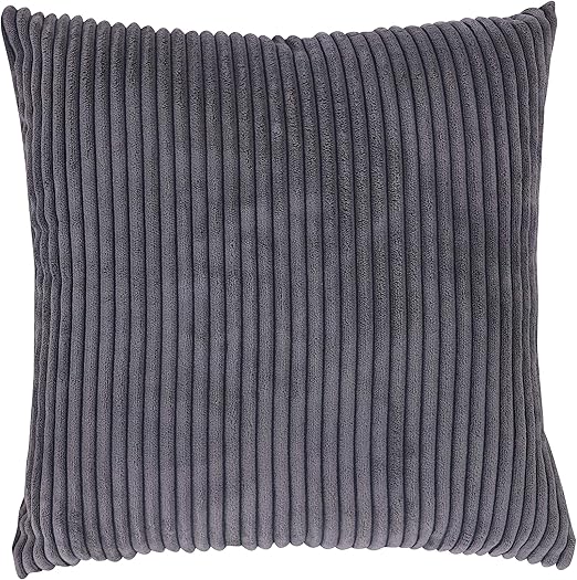 Amazon Com Famibay Throw Pillow Cover 24x24 Striped Corduroy