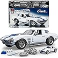 Mattel Brick Shop Hot Wheels Elite Series Building Set, Corvette Grand Sport with 918 Pieces, Realistic Details and Custom Decals, Adult Collectors and Kids Ages 10+