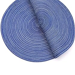 SHACOS Round Braided Placemats Set of 8 Round Table