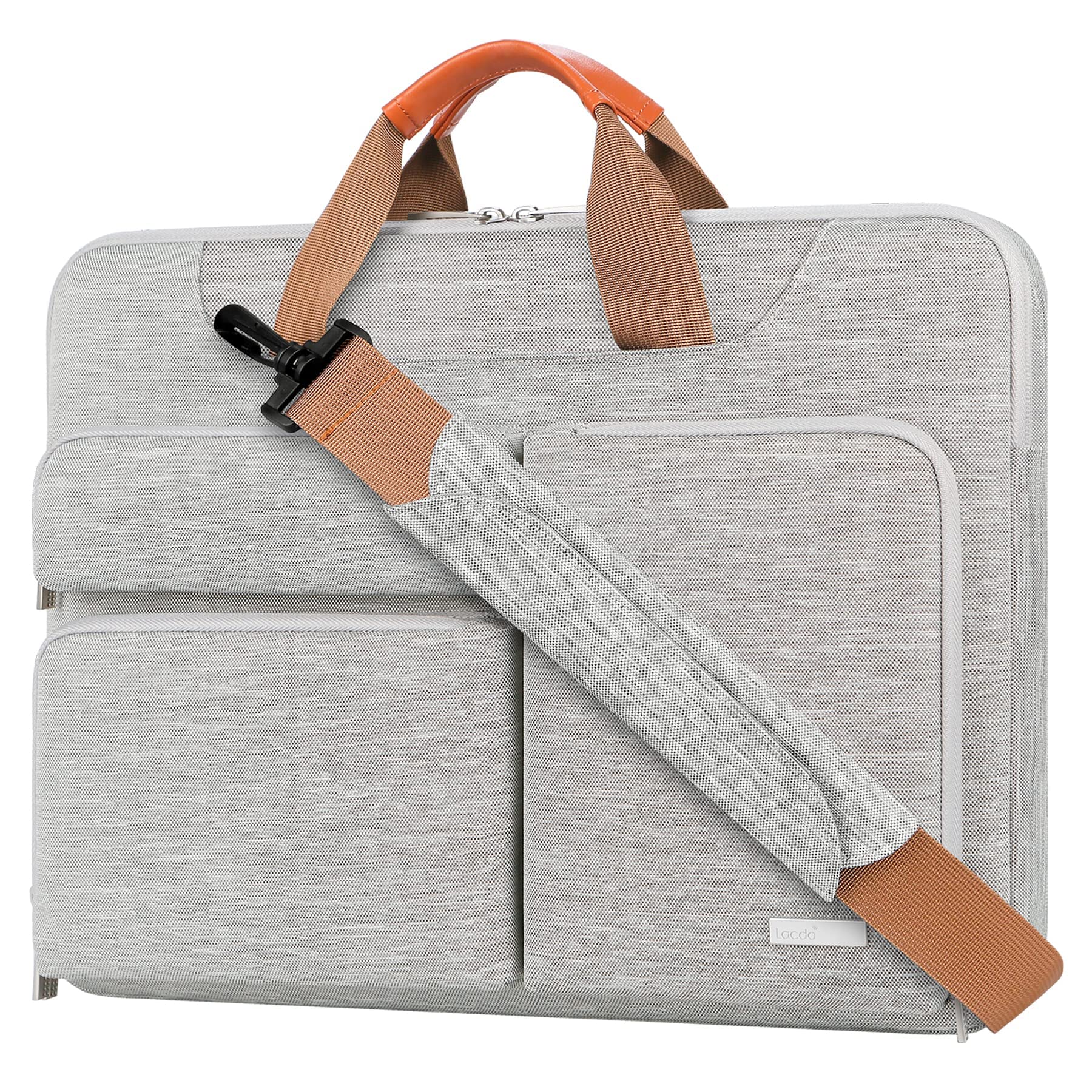 Lacdo 360° Protective Laptop Shoulder Bag for 13