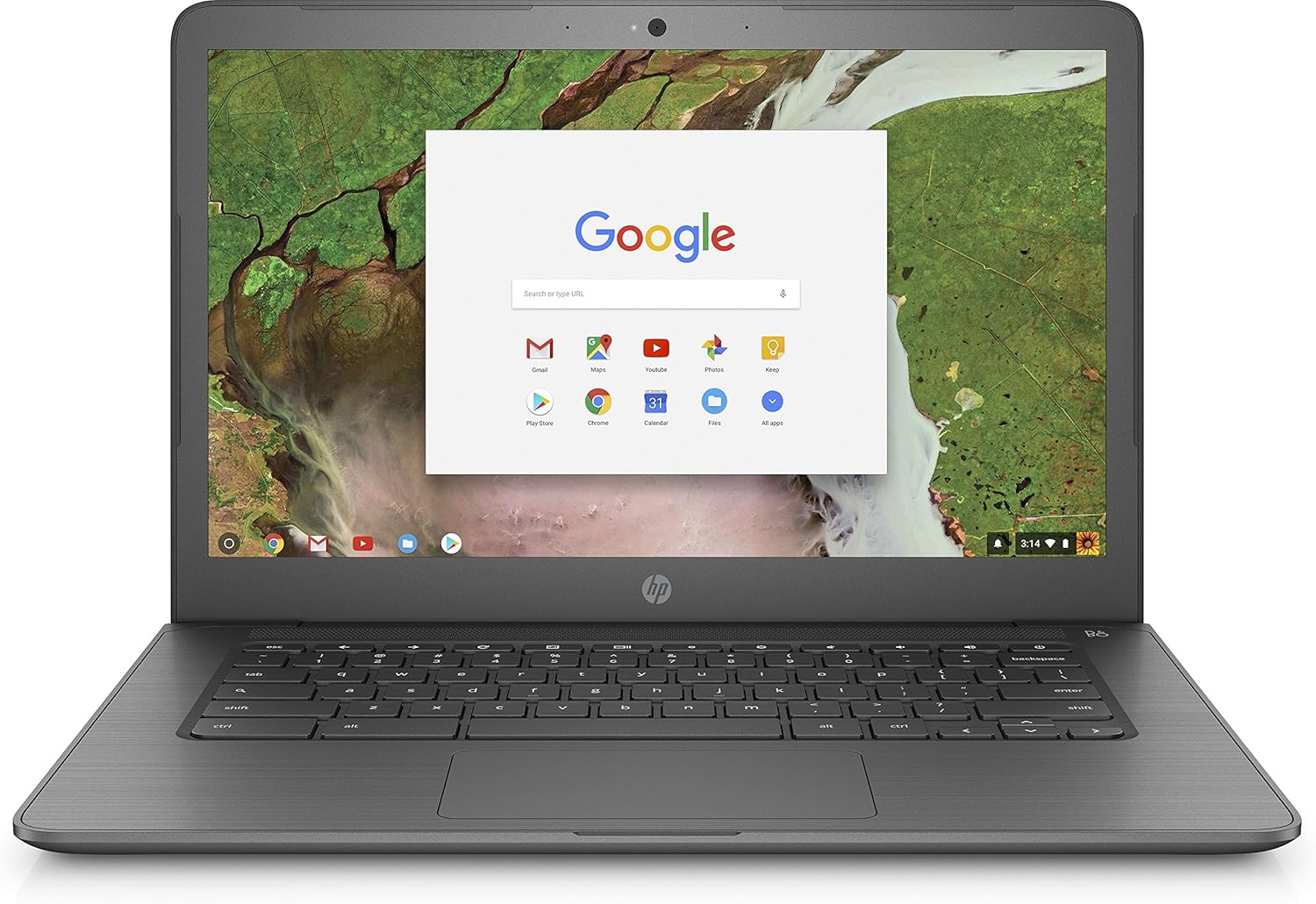 HP Chromebook 14 G5 3GJ73EA Intel® 1100 MHz 4096 MB Portable, Flash