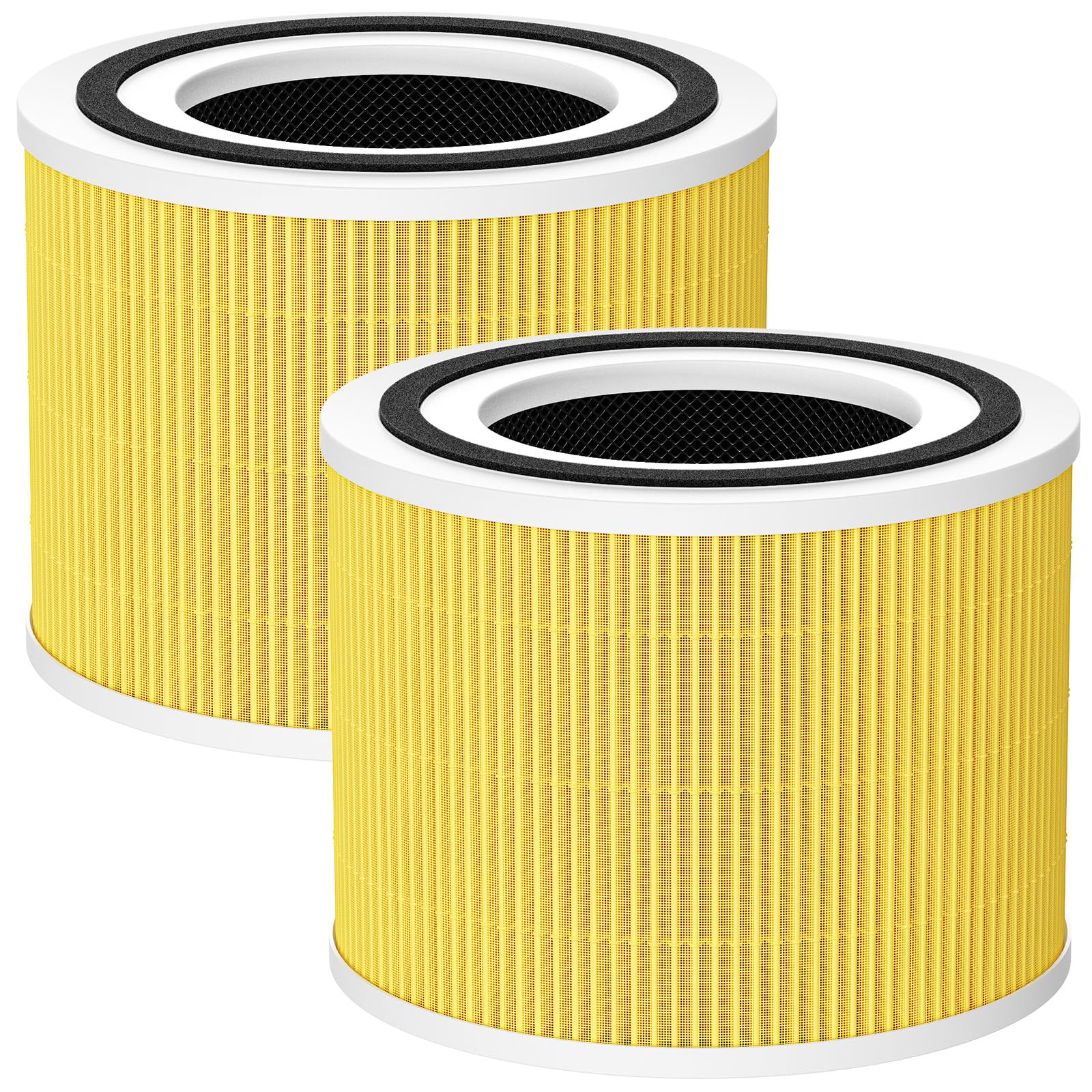 240 Pet Care Replacement Filter Compatible with Puro 240 Air Purifier and HEPA 14 Air Purifier, 3-in-1 HEPA 14 and Activated Carbon HP-14 filter for 99.97% Air Pollutants, Odor and Smoke, 2 Pack
