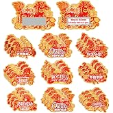 HOWAF 64pcs Chinese New Year Fortune Cards 2026, 2026 Year of The Horse Party Game Scratch Off Fortune Cards,Spring Festival Scratch Off Card for Lunar New Year Party Favors