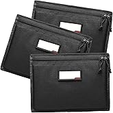 DUOLUDA 3-Pack Handgun Case,Soft Pistol Rug Case Tactical Handgun Storage Pouch with for Hunting Shooting Range Sports 4 of ID Patches Included