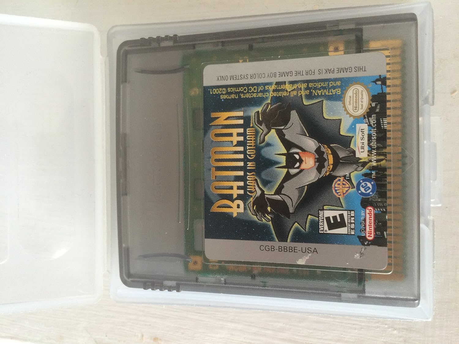 Amazon Com Batman Chaos In Gotham Nintendo Game Boy Color Video Games