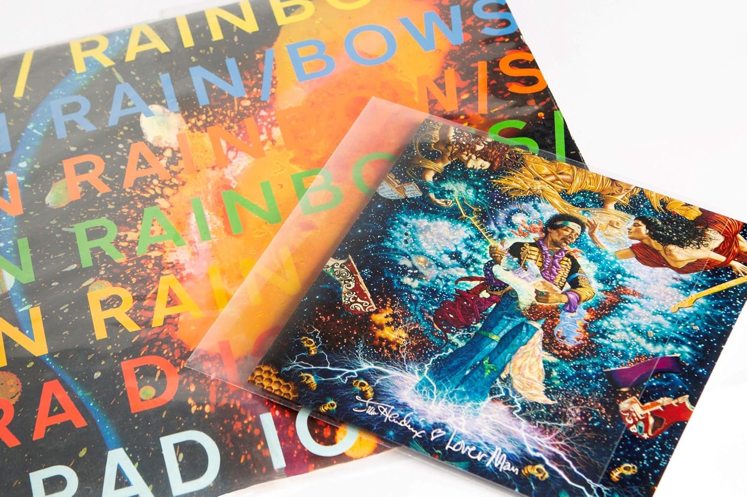 Big Fudge 50x Vinyl Record Outer Sleeves 12" LP | Durable & Wrinkle-Free | Crystal Clear & Made from High-Density Polypropylene | 3 mil Thick, 12.75” x 12.75” | Fits Most Gatefolds and Double LPs: Electronics