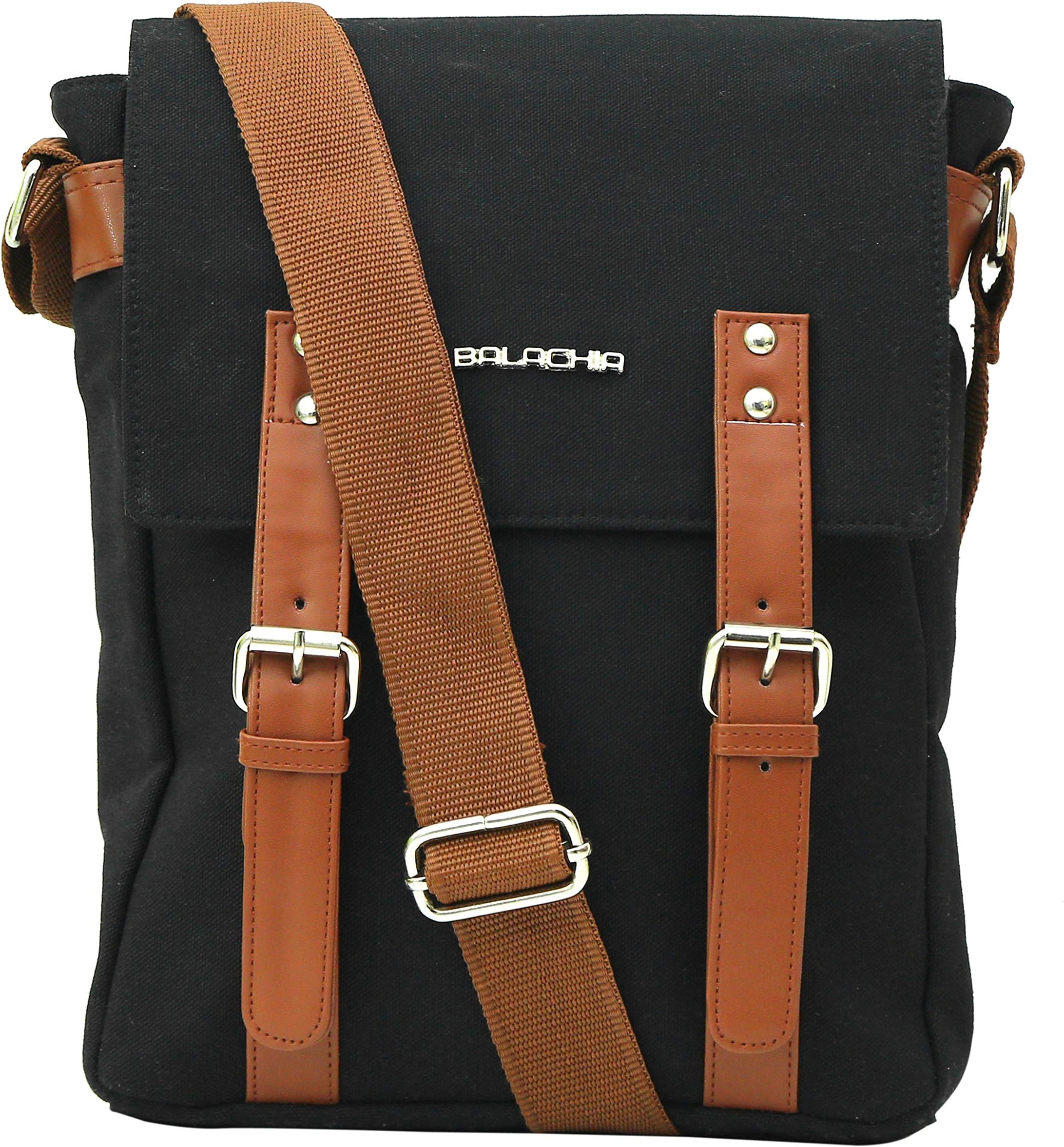 Men's & Women's Messenger Bag (Black)