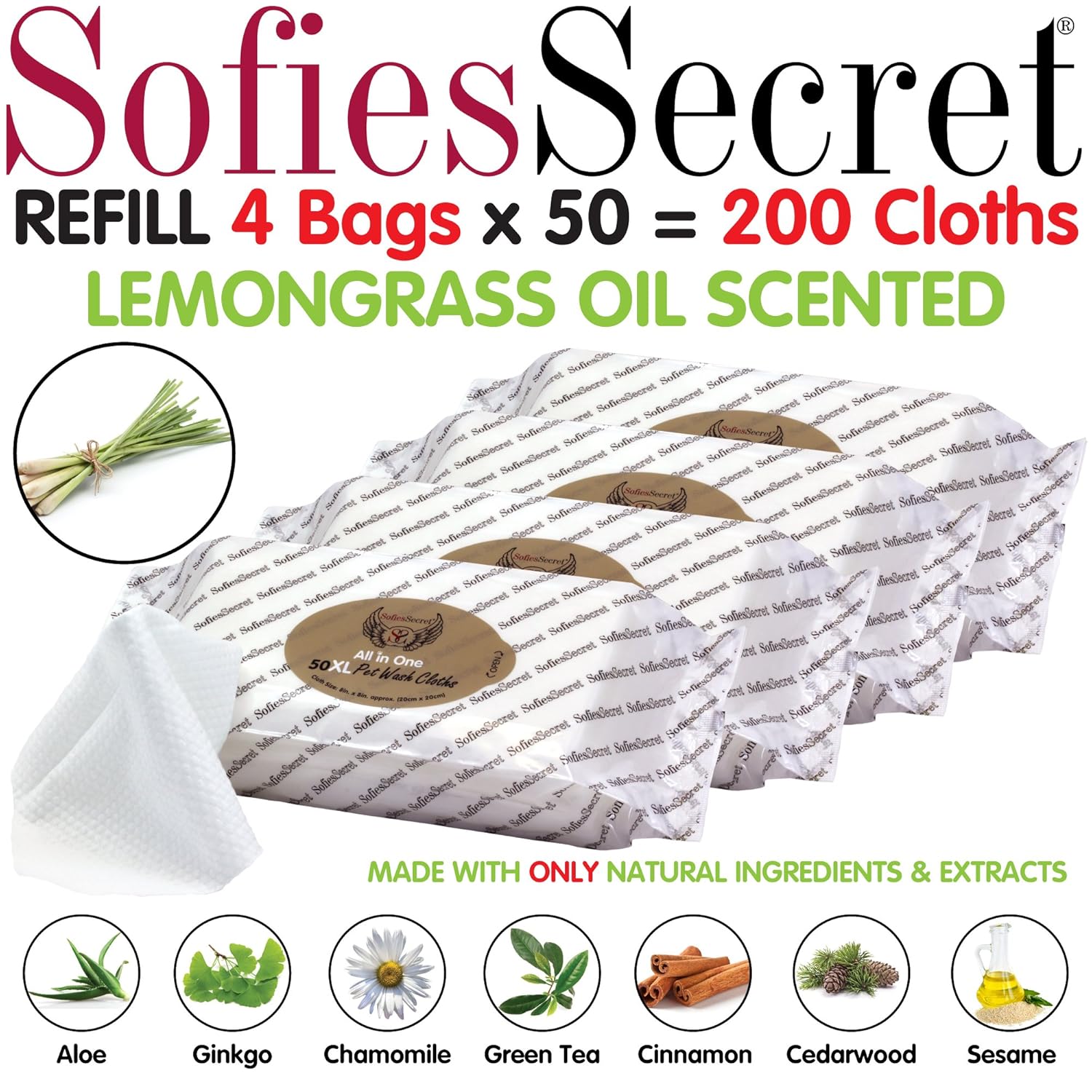 sofies secret pet wipes