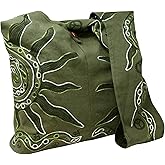 Mandala Crafts Hippie Bag, Large Boho Hobo Purse for Women, Crossbody Shoulder Sling Bags for Indie Style Bohemian Accessory