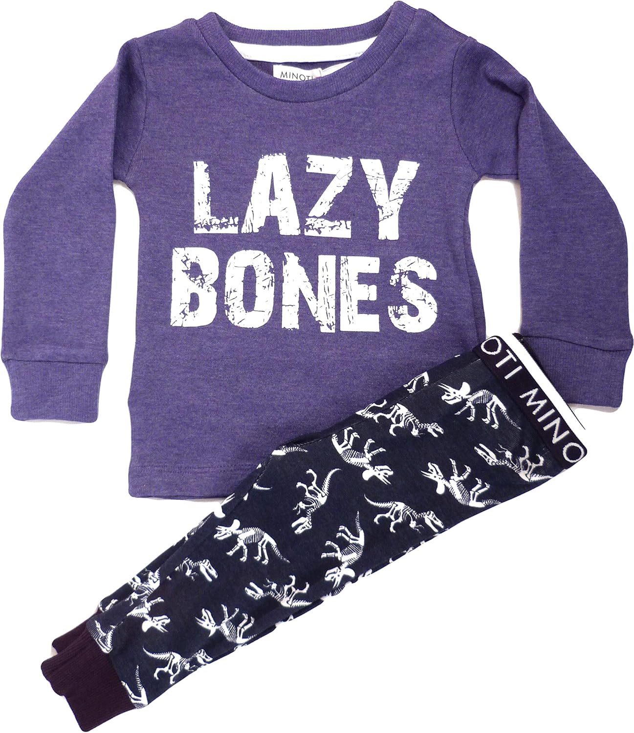 Lazy Bones Pyjamas Dinosaur Kids pjs Amazon.co.uk Clothing