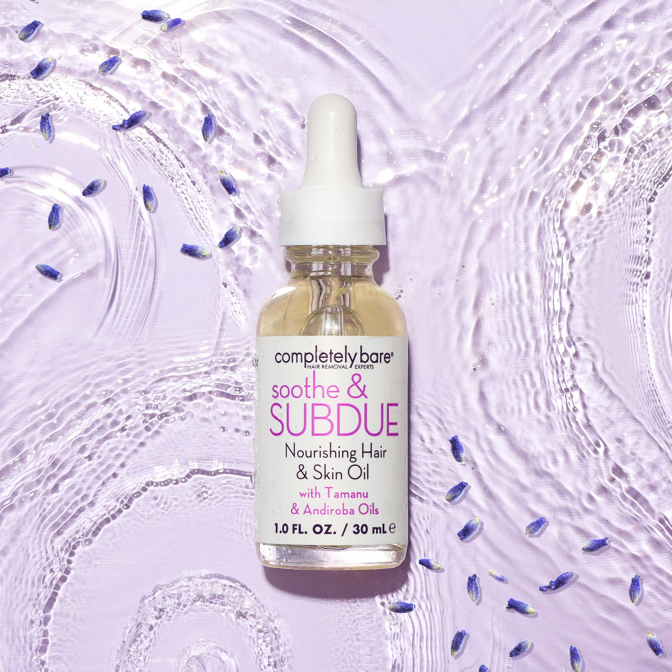 Completely Bare soothe & SUBDUE Nourishing Hair & Skin Oil - Reparative Tamanu & Andiroba Oils