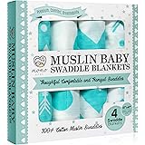 ChickPea Baby Swaddle Blanket Fox🦊Gray Sherpa Fleece ...