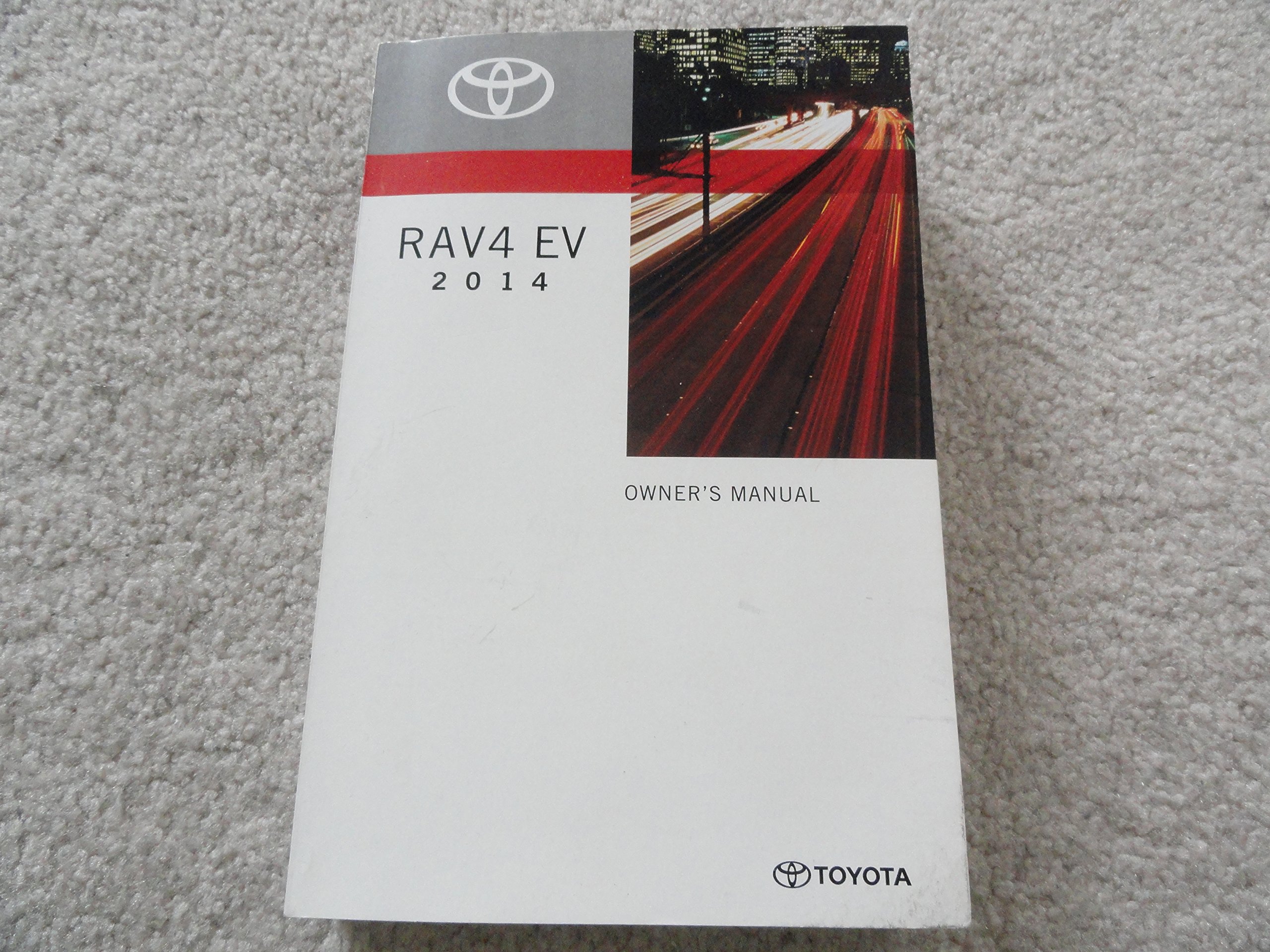 2014 Toyota Rav4 Owners Manual Paperback – 2014