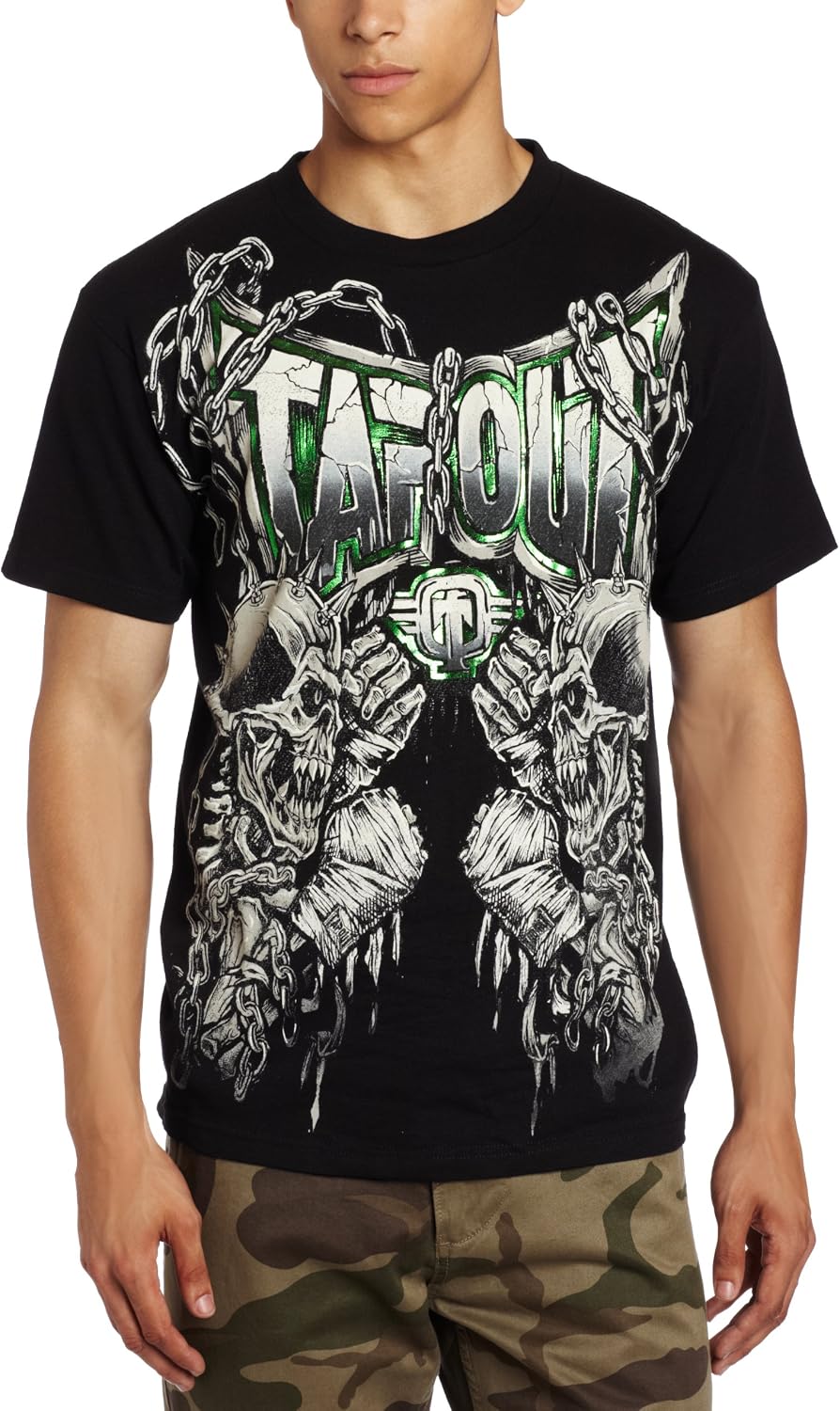 black tapout shirt