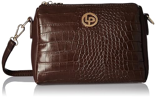 Lino Perros Men Sling Bag (Brown)(LWSL00287BROWN)