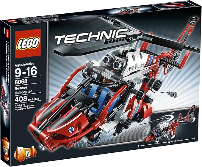 Lego Technic Rescue Helicopter 8068, Stacking Blocks Amazon Canada