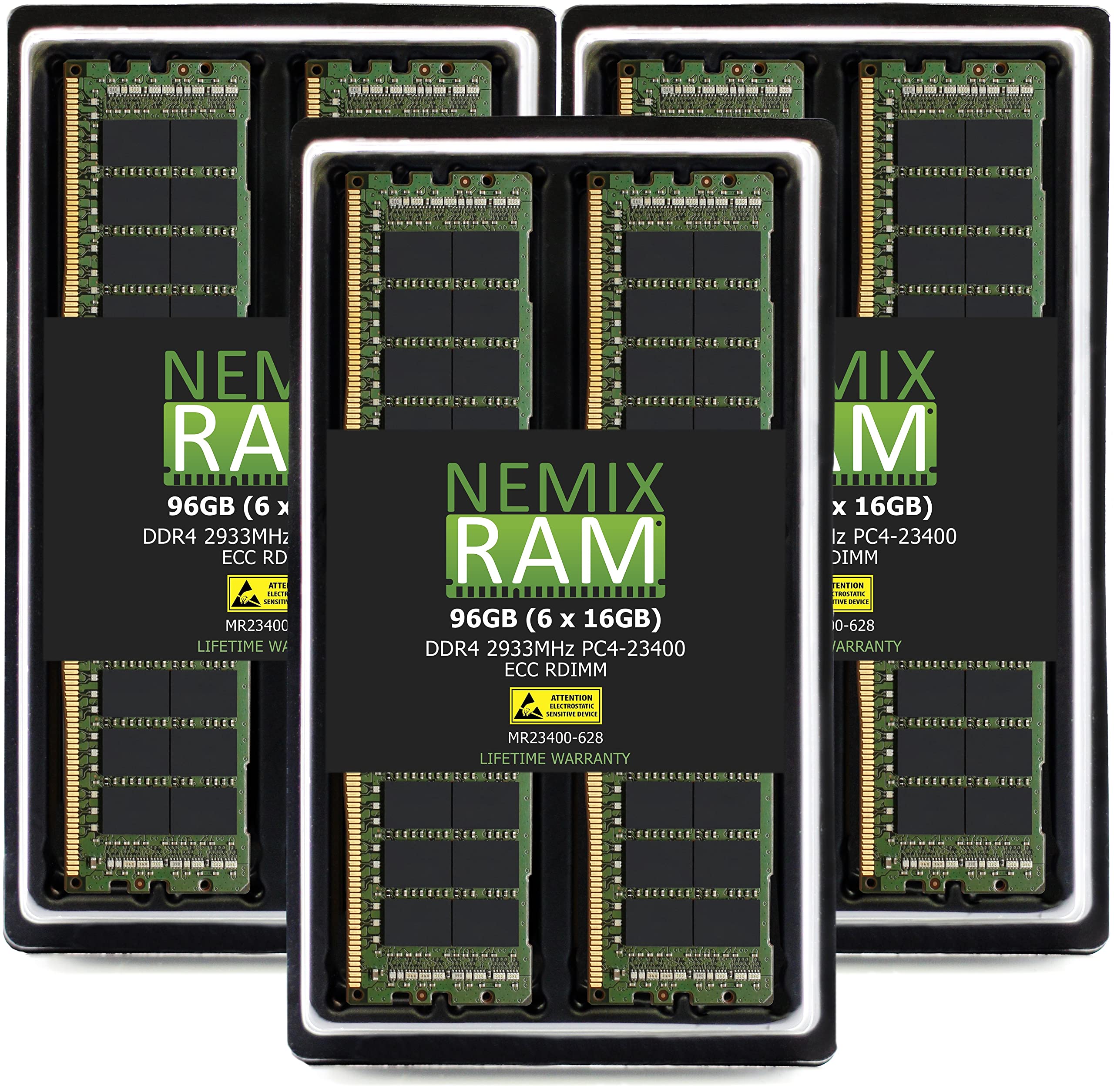 NEMIX RAM 96GB (6X16GB) DDR4 2933MHZ PC4-23400 ECC