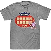 Tee Luv Men's Dubble Bubble Candy Shirt - Vintage Fleer Cartoon Character Shirt