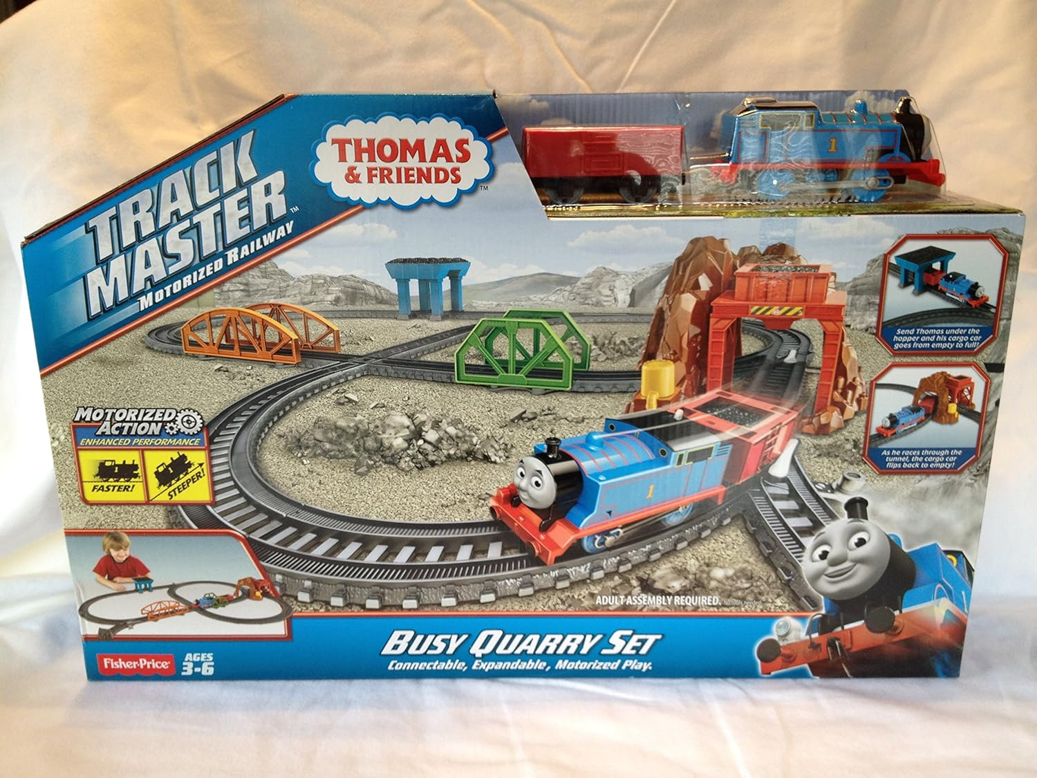 thomas trackmaster quarry set