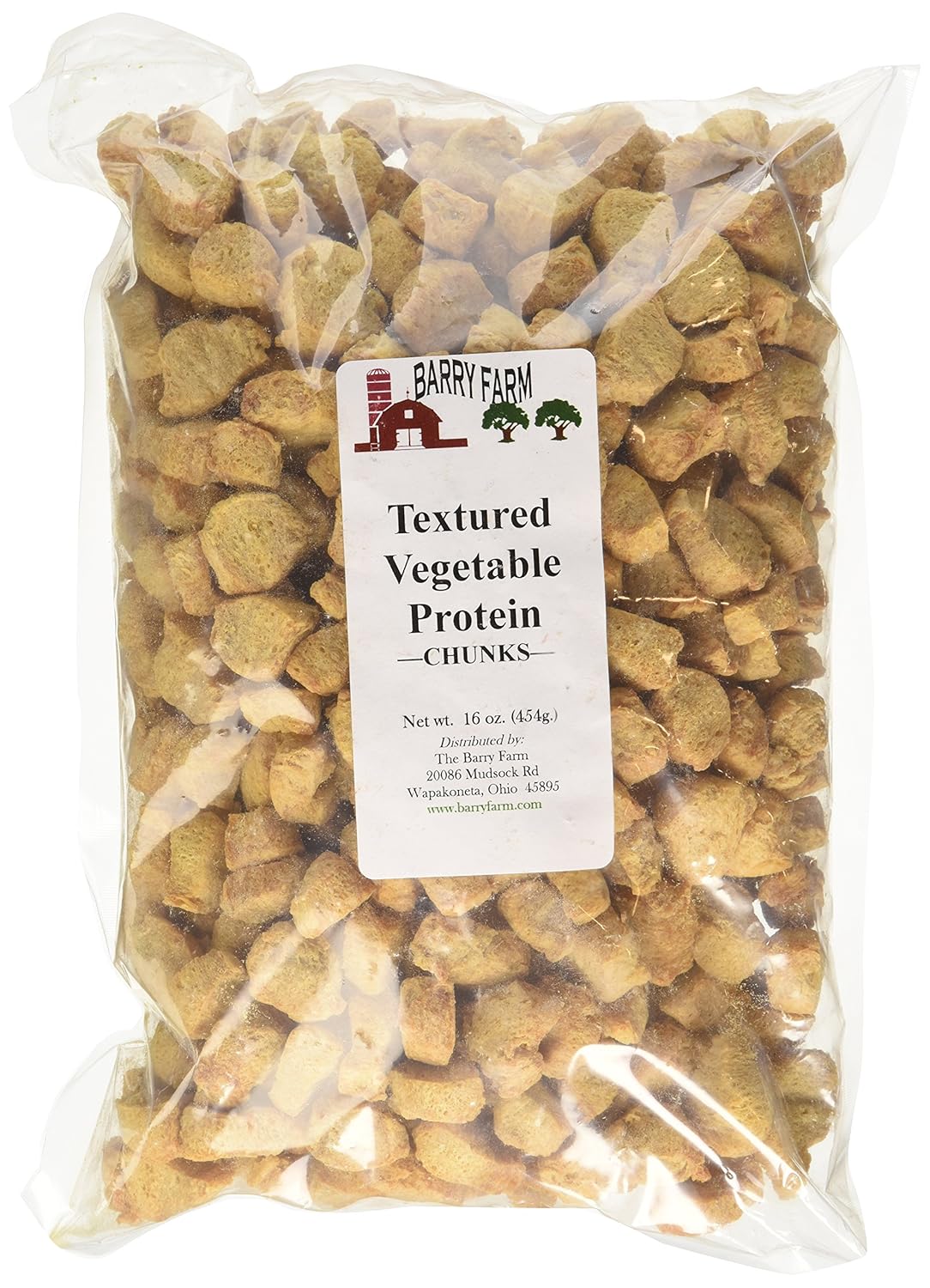 Textured Vegetable Protein Chunks, 1 lb. eBay