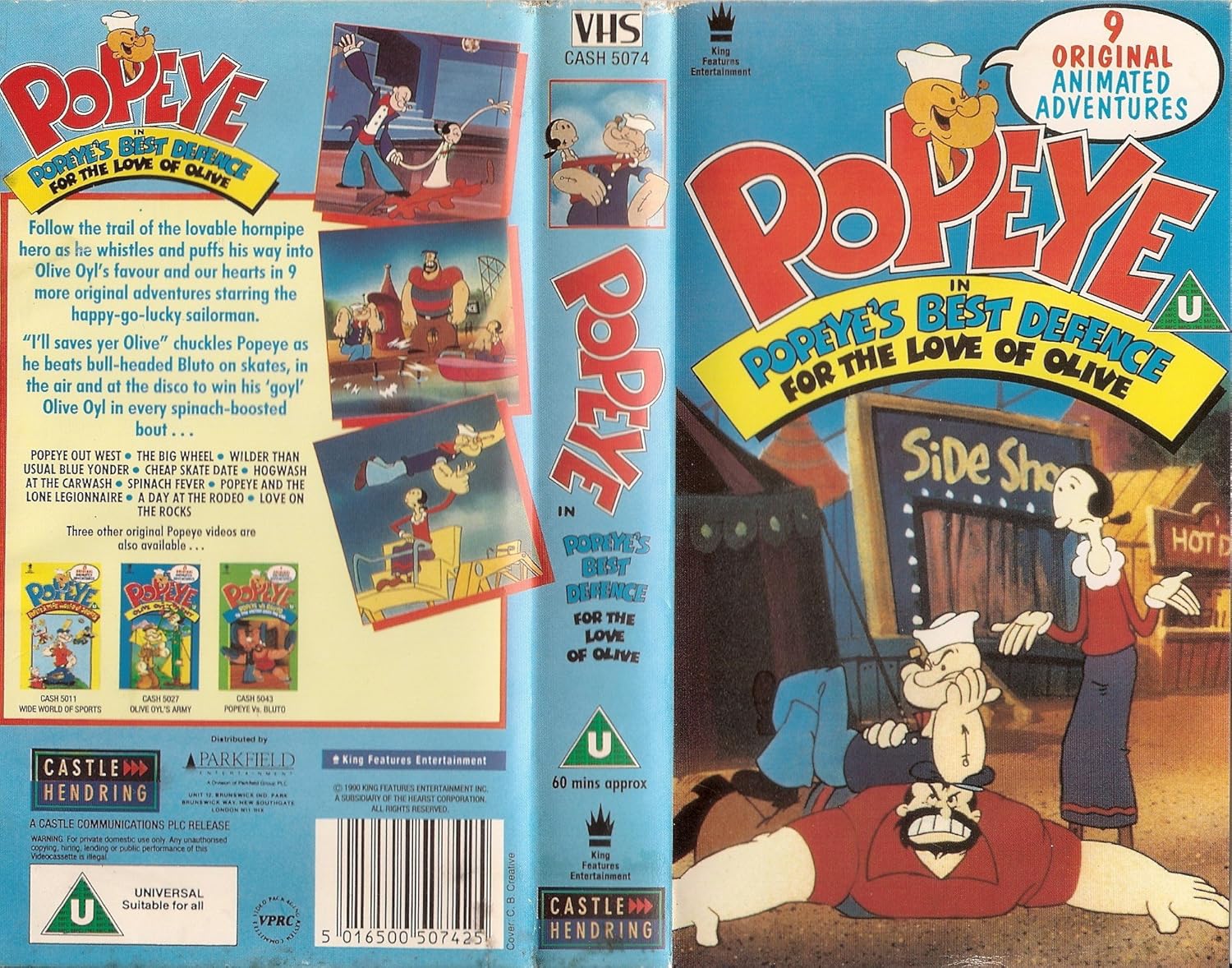 Popeye - Popeye's Best Defence For the Love of Olive: Amazon.co.uk: Video
