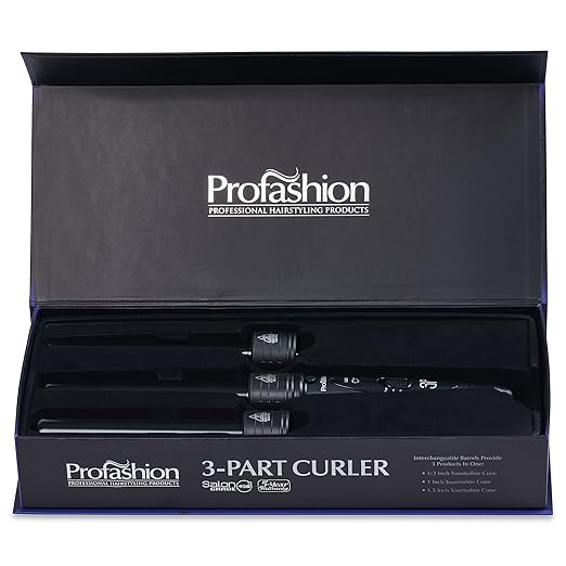 Amazon.com: 3 piezas profesional rizador de pelo, color ...