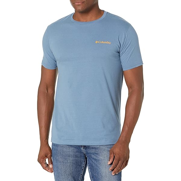 Chemise Columbia homme cou bleu moyen pêche randonnée