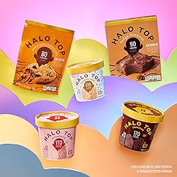 Halo Top Peanut Butter Chocolate Chip Light Cookie