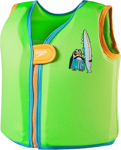 Speedo Unisex Baby Character Printed Buoyancy Vest Chima Azure Blue