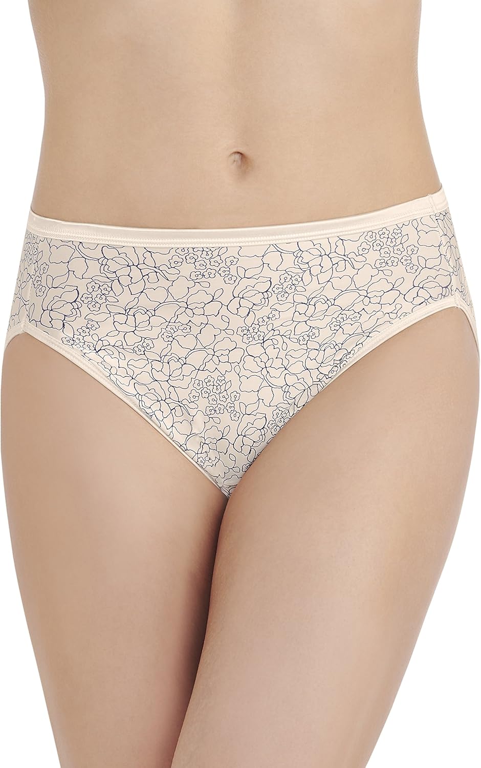 Vanity Fair Women's Illumination Hi Cut Panties (Regular & Plus Size) at  Women’s Clothing store