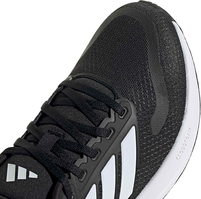 Femme Runfalcon 5 Wide Running Shoes, Core Black/Cloud White/Core Black, 39 1/3 EU