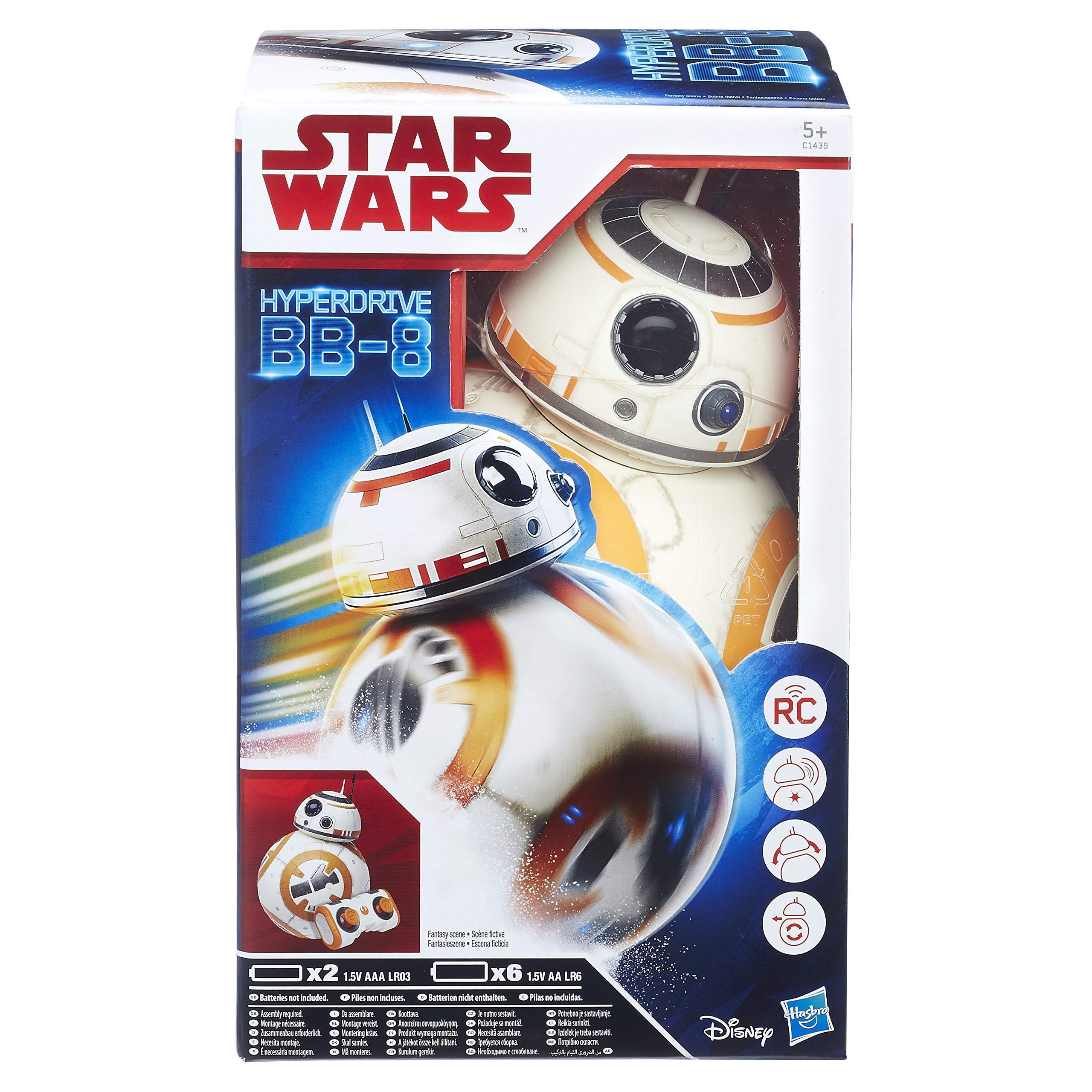 STAR WARS The Last Jedi Hyper Drive BB-8 Figure