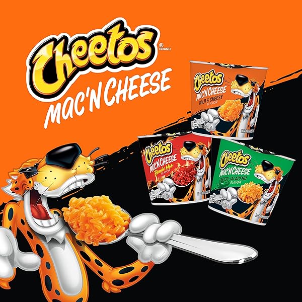 CHEETOS MAC ‘N CHEESE, 3 FLAVOR VARIETY PACK, (12 CUPS)