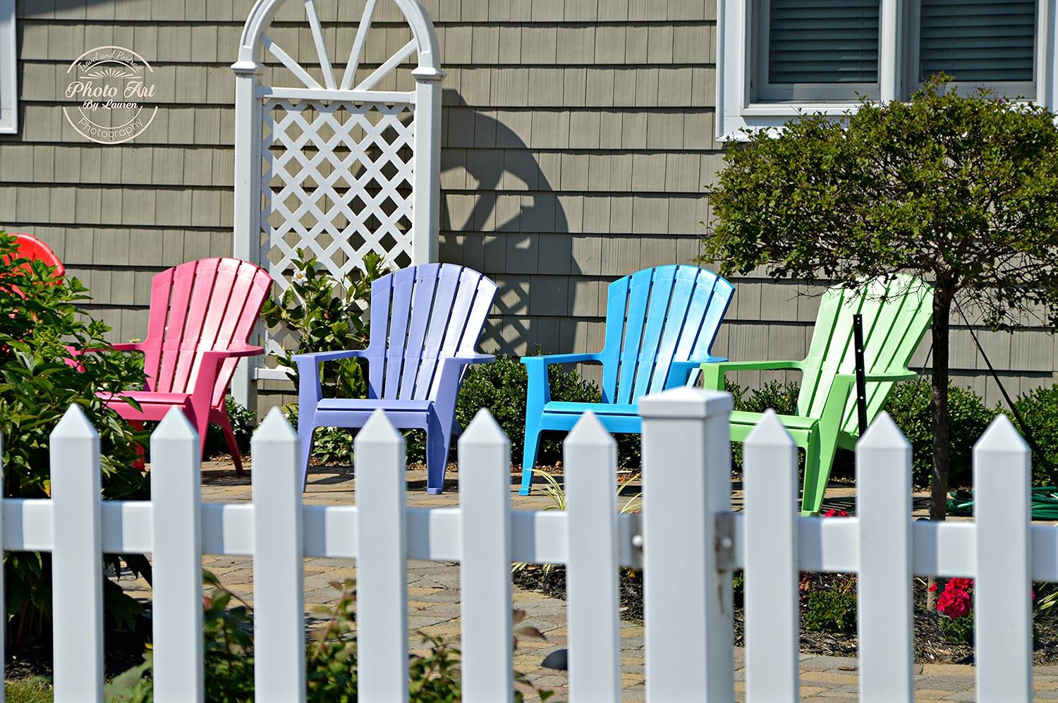 496 Colorful Beach Chairs Handmade