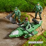 JOYIN Jumbo Military Transport Helicopter Toy Set w/ Truck, Kayak, Motorcycle, view 5