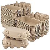 GINLANK 45 PCS 8 Count Egg Cartons Bulk, 7.8 x 4.3