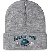 Beanie for Men Women Vintage Embroidered City Hats Apparel Gifts Classic Sport Beanie