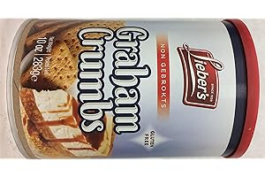 Lieber's Non Gebrokts Gluten Free Graham Crumbs Kosher For Passover 10 oz. Pack Of 6.