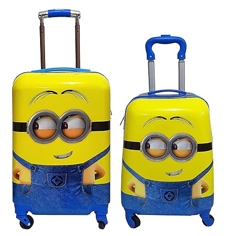 printed luggage trolley