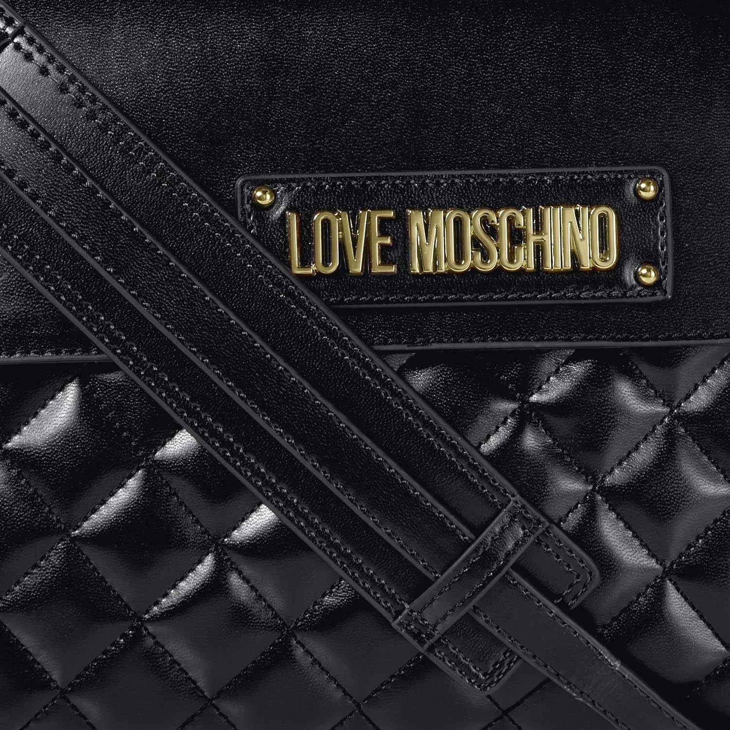 borsa pu nero + galv. nikel – Capital