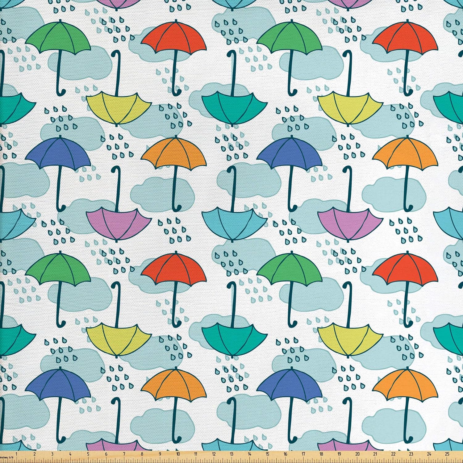 Musik Stoff Meterware - Aquarell Sonic Design Für Polster Und Deko