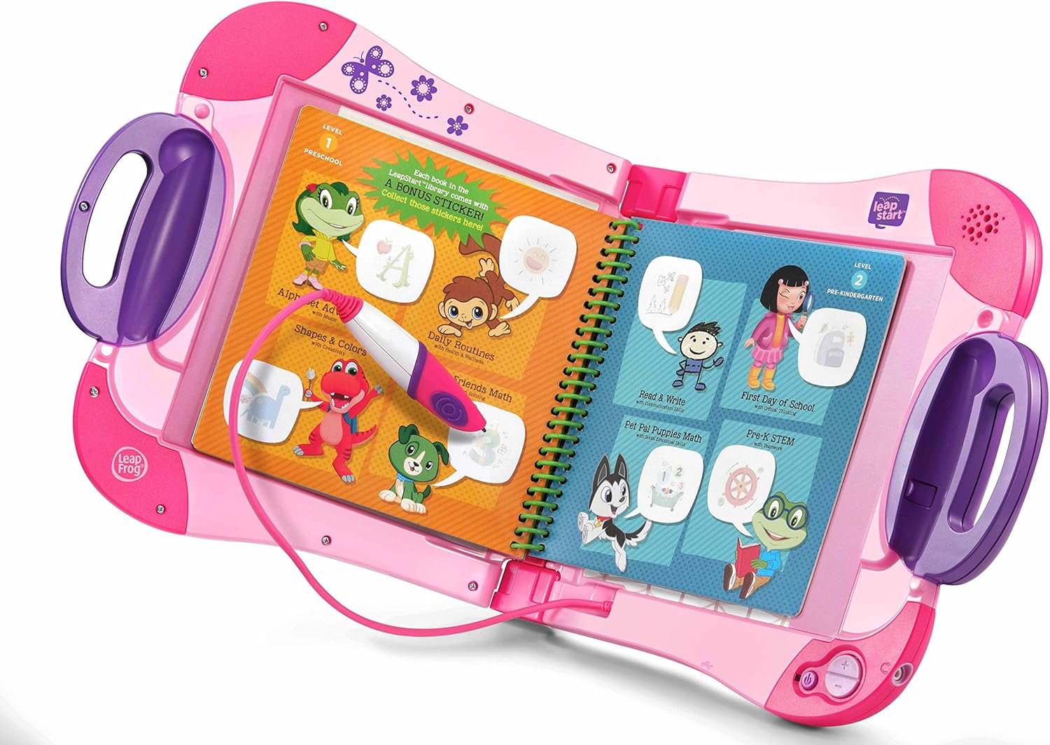 leapfrog leapstart interactive learning system pink