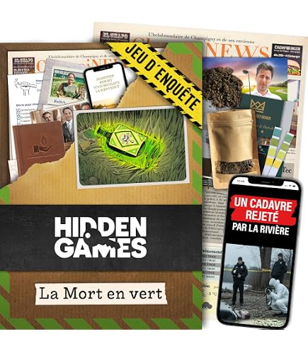 Acheter Hidden Games No. 9 - Traversée Mortelle - Hidden Games - Jeux de société