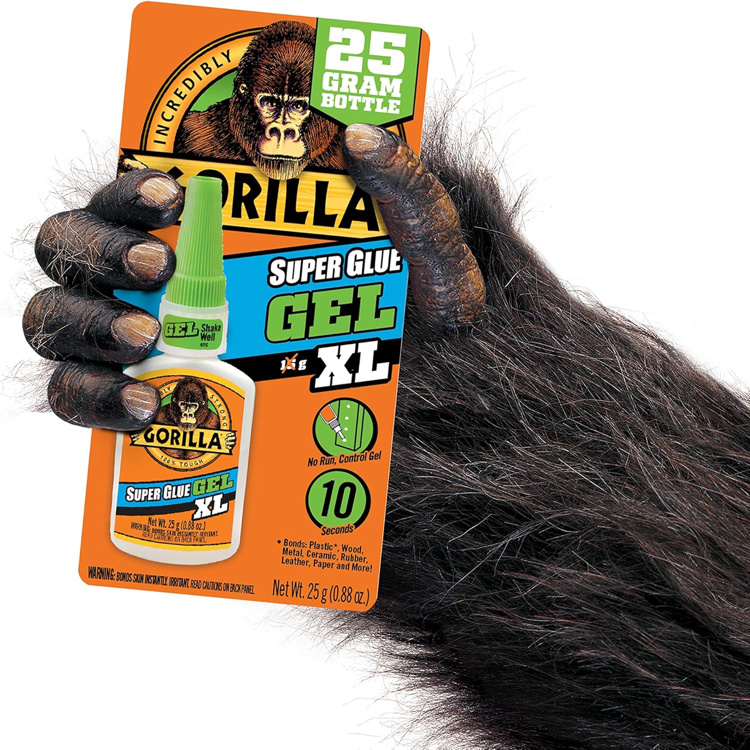 Gorilla Super Glue Gel XL, 25 gram, Clear, (Pack of 1): Home Improvement