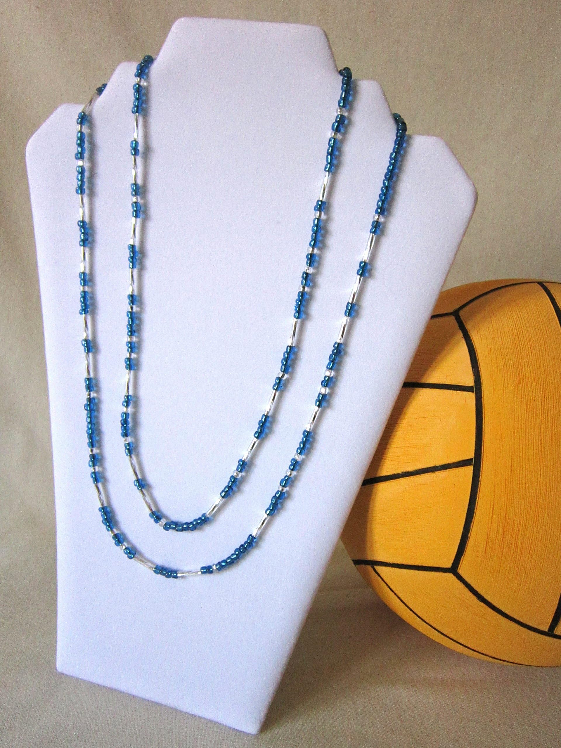 Morse Code 'Instant Player - Just Add Water'® Water Polo Necklace - Gift Wrapped