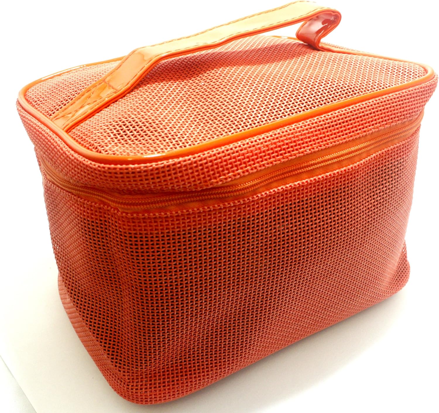 Orange Plastic cosmetic bag purse toiletry bagps25 at Amazon Women’s