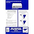 Archives Silver & Golden Age 4-Mil Thick Comic Mylar Sleeves 7-3/4" x 10-1/2" Plus Two 7/8" Non-Foldable Flaps