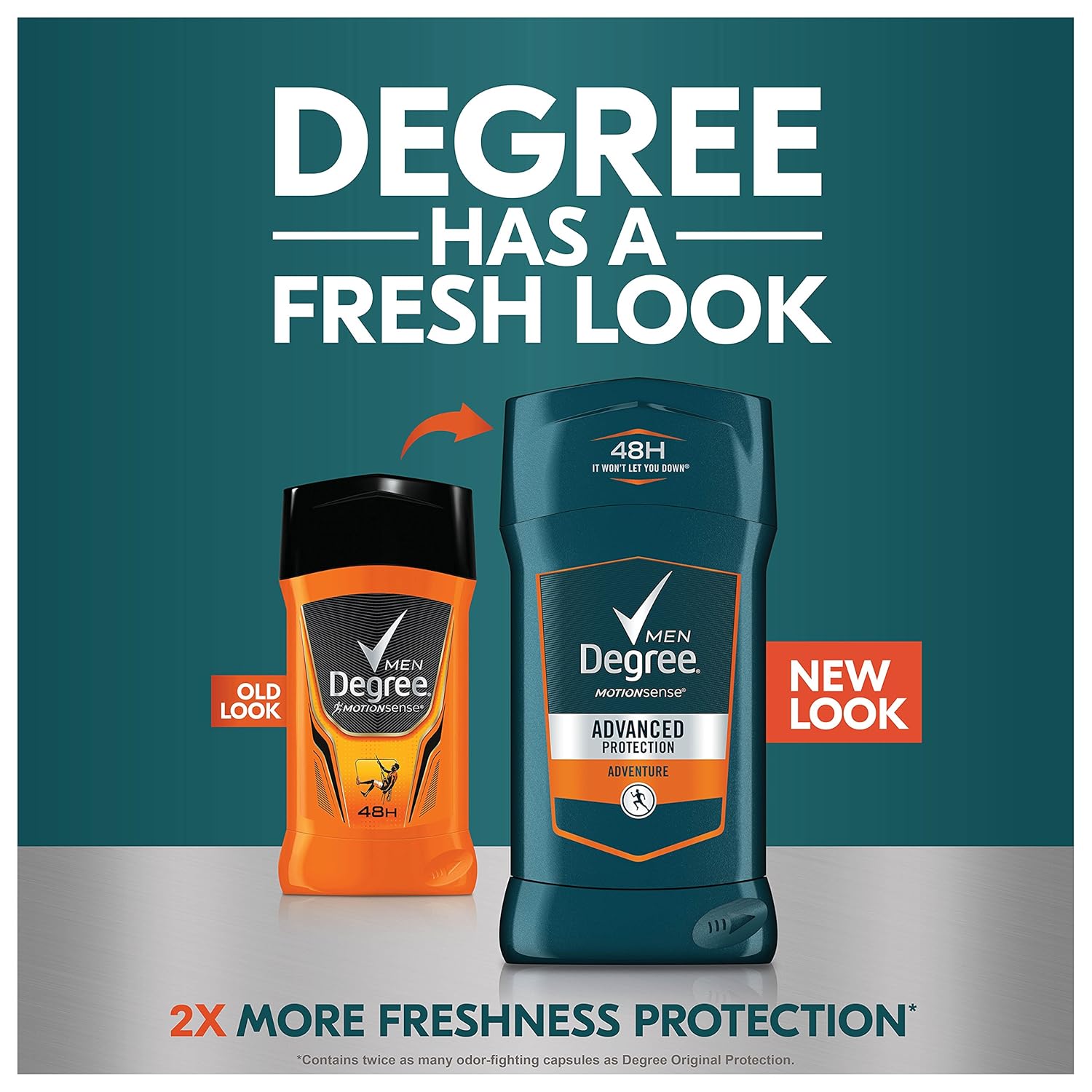 Degree Men Antiperspirant Deodorant 48-Hour Odor Protection Everest Best Deodorant for Underarm Sweat 2.7 oz, 2 Count : Antiperspirant Deodorants : Beauty