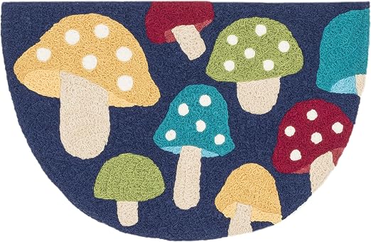 Misc Kinder Halbkreis Teppich Mit Natur Motiv Amazon De