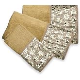 Popular Bath Bath Towels, Sinatra Collection, 3-Piece Set, Champagne